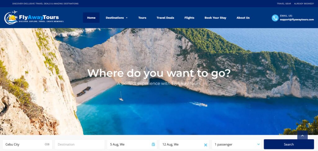 FlyAwayTours - Best Travel Deals